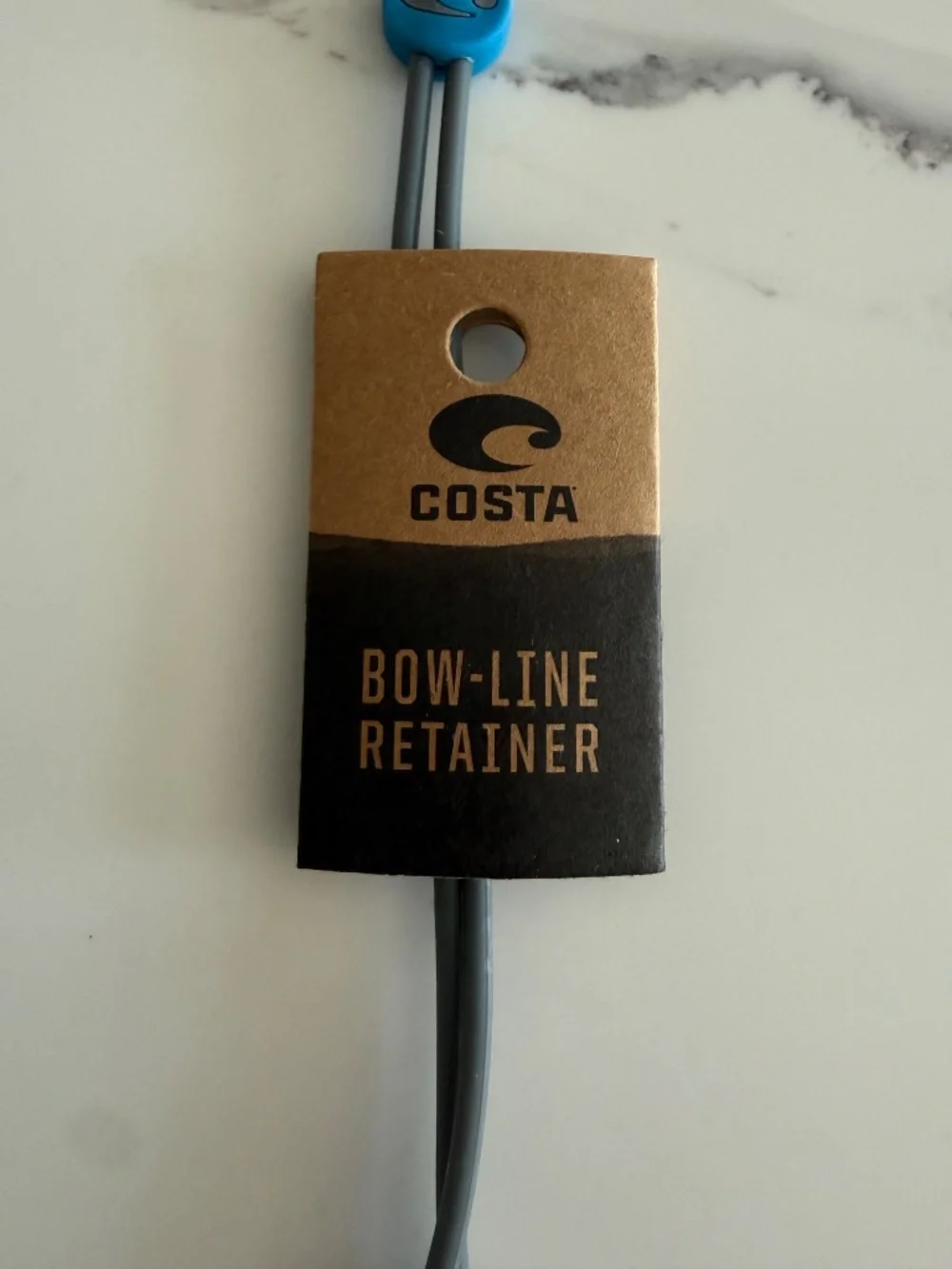 Costa Del Mar BOW-LINE Adjustable Eyewear Leash NWT - gray/blue